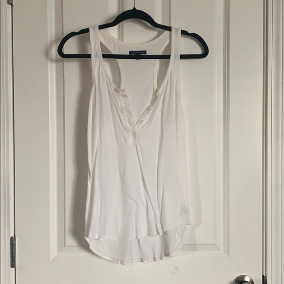 American Eagle Loose Henley Tank (58) - Picture 1 of 3